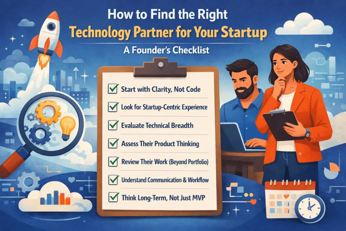 How to Find the Right Technology Partner for Your Startup: A Founder’s Checklist